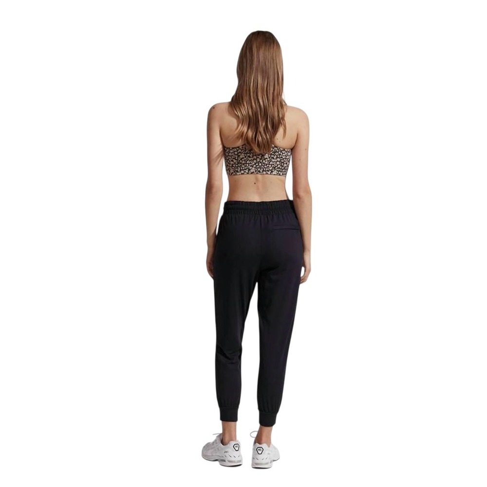 Varley Siena Black Fluid Stretch Jersey Jogger Pants VAR00916 Womens Small - Picture 2 of 11